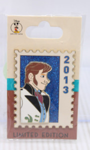 A4 Disney Cast DEC LE Pin Postage Stamp 2013 Hans Frozen Villains