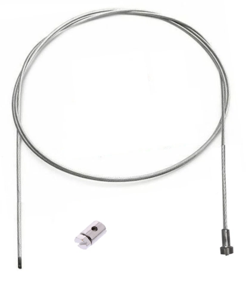 Cavo Frizione testa Pera Fungo x Yamaha + morsetto serra Filo acciaio 2 mm x 2 m - Immagine 1 di 4