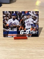 FRANCISCO LINDOR - JAVIER BAEZ 6-4 STARS TOPPS SERIES 1 BASEBALL CARD #TT-4