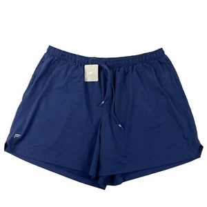 NWT $60 Fabletics The One Short 5” Navy Blue Mens Sz 2XL - Picture 1 of 5