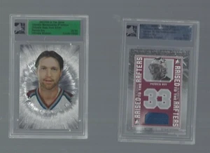 PATRICK ROY ULTIMATE MEMORABILIA 2005/06 RAISED TO THE RAFTERS JERSEY CARD - Picture 1 of 3