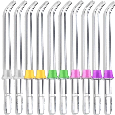 PAQUETES de 10 puntas de repuesto de hilo dental para cabezales de recarga de hilo dental Waterpik Water Reach Foto 1 de 4