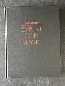 David Roth Expert Coin Magic First Ed. W/ Slip Cover - Imagen 1 de 18