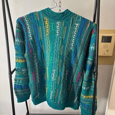 Rare 90S Hiphop Archive Coogi Wool Sweater Knit - Image 1 of 2