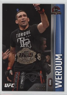 2015 Topps UFC Champions Blue /88 Fabricio Werdum #158 - Image 1 of 2