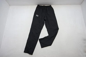 Under Armour Track Pants HeatGear Loose Athletic Black W/Pockets Mens Sz Small - Picture 1 of 9
