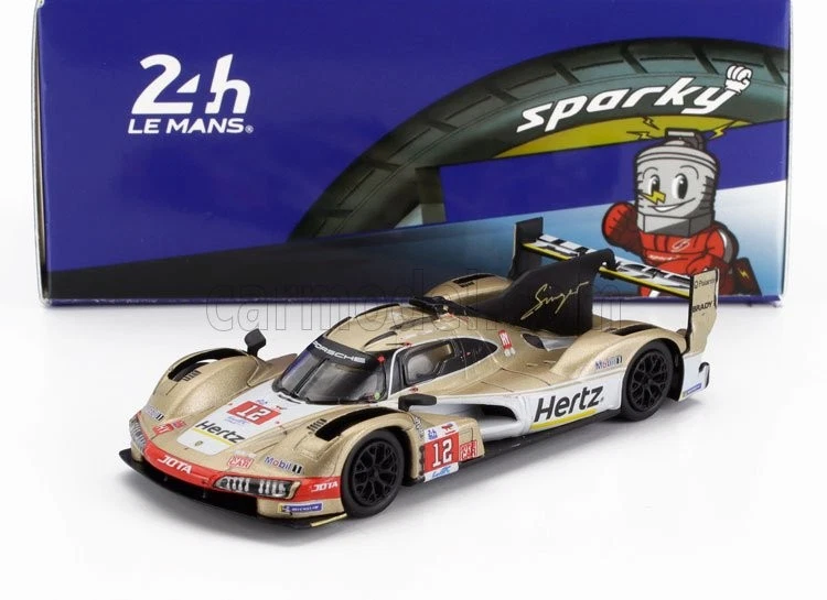 1/64 SPARK-MODEL - PORSCHE - 963 9RD 4.6L TURBO V8 TEAM HERTZ JOTA N 12 24h Y401 - Immagine 1 di 1