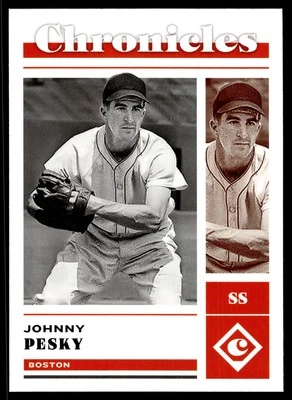 2023 Panini Chronicles #22 Johnny Pesky Boston Red Sox - Image 1 of 2