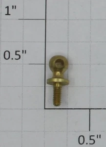 Lionel 400E-107 Messing gedrehtes Gewinde Kessel Handlauf Runge - Bild 1 von 1