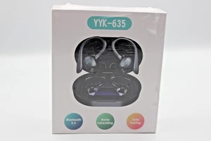 YYK-635 Bluetooth 5.3 + EDR Ohrhörer mit Ladecase - Sport/IPX7 - NEU - Bild 1 von 6