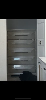 Cómoda Cream Cambria de 5 cajones Foto 1 de 3