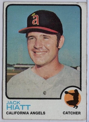 1973 Topps #402 Jack Hiatt in EX Condition Angels - Image 1 of 2