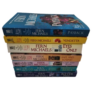 Fern Michaels Lot Sisterhood Serie nur Augen bittere Pille Payback Vendetta 7 PB - Bild 1 von 20