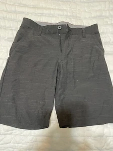 Boys bermuda shorts Burnside size 14 dark gray - Picture 1 of 4