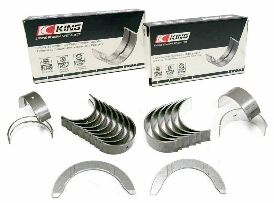 King STD Main & Rod Bearings Honda Acura K20 K20A K20A2 K24 K24A RSX TSX - Image 1 of 1