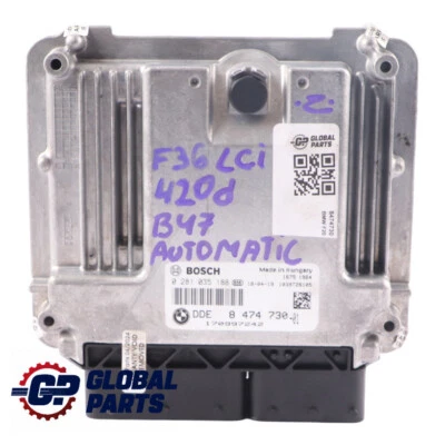 BMW F20 F21 F30 F31 LCI 120d 320d Diesel B47 190HP ECU DDE 8474730 Automatico - Immagine 1 di 4