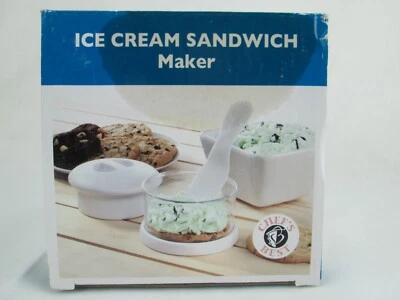 Chefs Best Ice Cream Sandwich Maker DIY Pressing Tool For Homemade Ice Cream - Image 1 of 4
