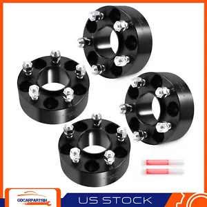 (4) 2" Hubcentric 5x4.5 Wheel Spacers 14x1.5 Fits 08-23 Dodge Challenger Charger - Picture 1 of 7