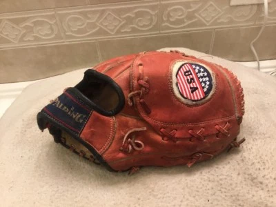Spalding PR-1 11” 42-8337 Baseball Softball Glove Right Hand Throw Japan - Image 1 of 4