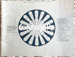 Consoliere Practical and Distinctive Pieces For The Church Organist 1972 January - Picture 1 of 4