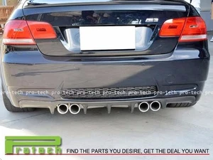 AK Look Carbon Fiber Bumper Add on Diffuser For BMW 2008-2013 E92 E93 M3 only - Bild 1 von 3
