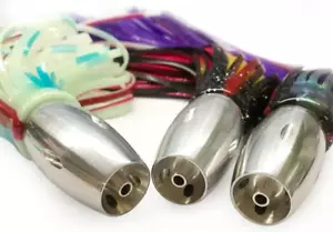 12 Zoll Wahoo Edelstahl Pro Metall Angelköder Trolling Thunfisch Marlin Mahi ONO 14,7oz - Bild 1 von 11