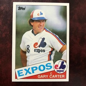 1985 Topps Set GARY CARTER #230 MONTREAL EXPOS - NM/MINT+ *HIGH GRADE*