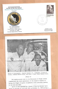 APOLLO 12 LAUNCH 10th ANNIV NOV 14,1979 KSC MILESTONES # 82 SPACE COVER NASA - Picture 1 of 1