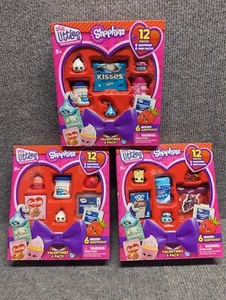 SHOPKINS REAL LITTLES VALENTINES PACK SET OF 3 - Picture 1 of 8