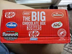 Nestlé The Big Chocolate Box 30 x 1.3kg Chocolate Bars BBE NOVEMBER-2025 - Picture 1 of 24