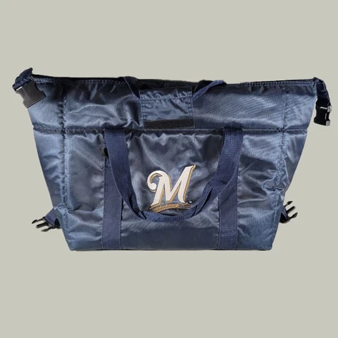 Milwaukee Brewers Cooler Bag Miller 24 Pack -Logo Inc 18 "x 11" New With Tags Cover