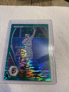 Robby Martin 2021 Prizm Draft Picks Hyper Green Pulsar Prizm Refractor #PDP198