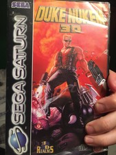 Duke Nukem 3D Sega Saturn Game Boxed With Instruction Manual