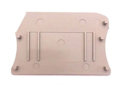 DIN Rail Fuse Block End Covers 20 Quantity Dinkle DK4C-TF(5X20) for DK4-TF(5X20) - Image 1 of 2