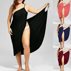 Women Lady Bikini Cover Up Sarong Beach Long Dress Swimwear Swimsuit Plus Size