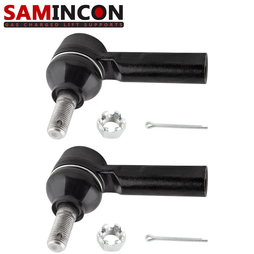 Extremo de barra de amarre exterior delantero 2 piezas para Chevy Nova Toyota Celica Corolla Echo Scion Foto 1 de 4