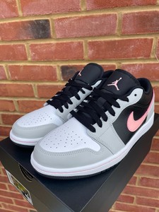Las mejores ofertas en Jordan 1 Low Negro/Gris/Rosa 2022 | eBay