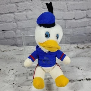 Vintage Knickerbocker Disney Donald Duck Plush 11” Stuffed Doll You Quack Me Up  - Picture 1 of 9