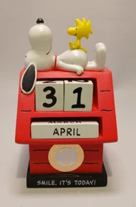 Hallmark Peanuts Snoopy und Woodstock ewiger Kalender "Lächle, es ist heute" - Bild 1 von 7