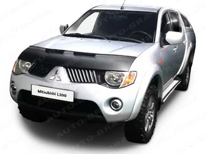 BONNET SUJETADOR MITSUBISHI L200 Triton Strada Sportero 2006-2015 PROTECTOR STONEGUARD - Imagen 1 de 4
