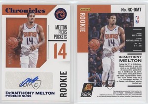 2018-19 Panini Chronicles Signatures Blue /49 De'Anthony Melton Rookie Auto RC