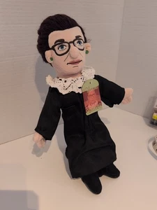 Ruth Bader Ginsburg Little Thinker The Unemployed Philosophers Guild Plüschpuppe - Bild 1 von 10