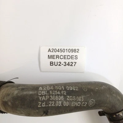 2007-2014 Mercedes-Benz GLK350 Radiator Coolant Hose A2045010982 - Image 1 of 4