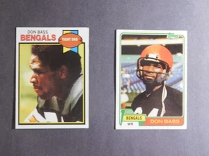 Don Bass 2 Card Lot - Picture 1 of 2