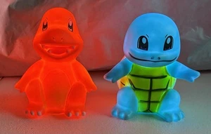 Squirtle And Charmander Led NIGHT LIGHT Bedroom Decoration Kids Anime Toy Gift - Picture 1 of 11