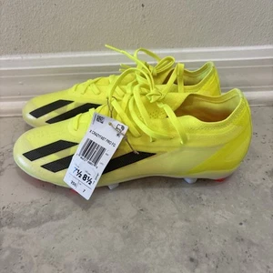 Scarpe da calcio Adidas X Crazyfast Pro FG Solar Energy Pack IG0601 da uomo taglia 7,5 - Foto 1 di 8