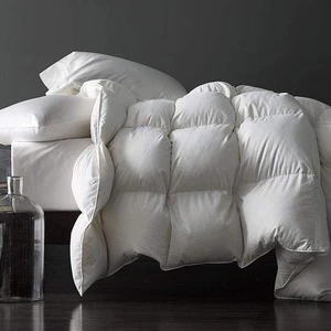 Royoliving Premium Feather Down Duvet Insert Comforter, King, 100% Cotton, 60oz - Picture 1 of 2