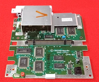 Placa madre SNES Super Nintendo SNS-CPU-GPM-02 probada y funcionando Foto 1 de 4