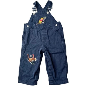 Mono de colección Winnie the Pooh esquí nieve invierno niños Y2K talla 18 m  - Imagen 1 de 8