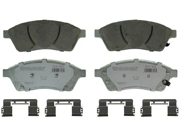 前刹车片套装适用于 10-16 凯迪拉克萨博 SRX 94X VK87C3 — 第 1/1 张图片